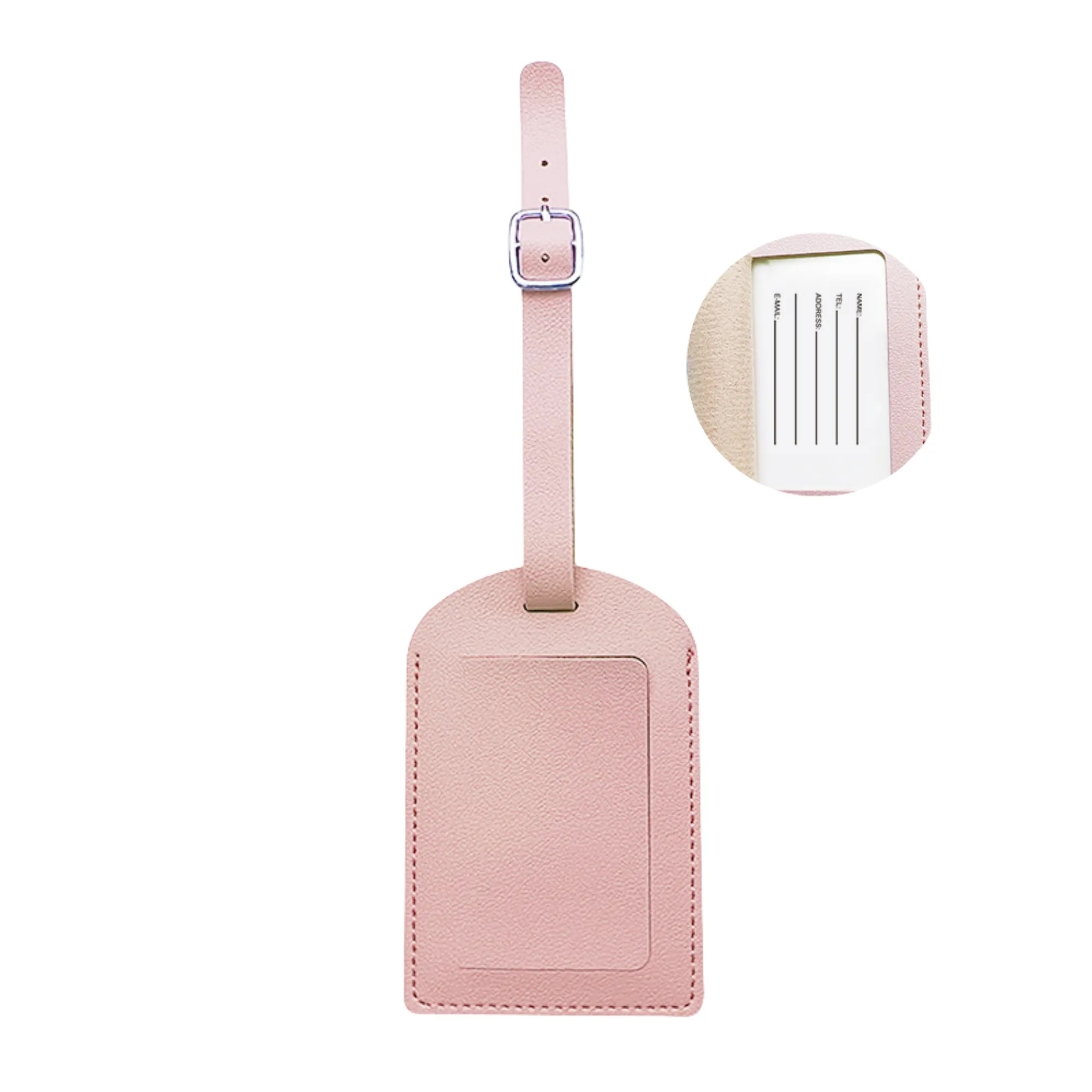 Dual Flip Multifunctional Thickened PU Luggage Tag 8