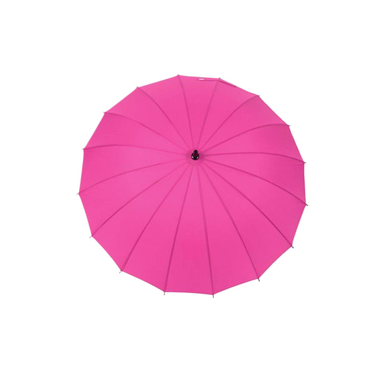 Large Ergonomic Auto Open 16 Rib Stick Umbrella 7