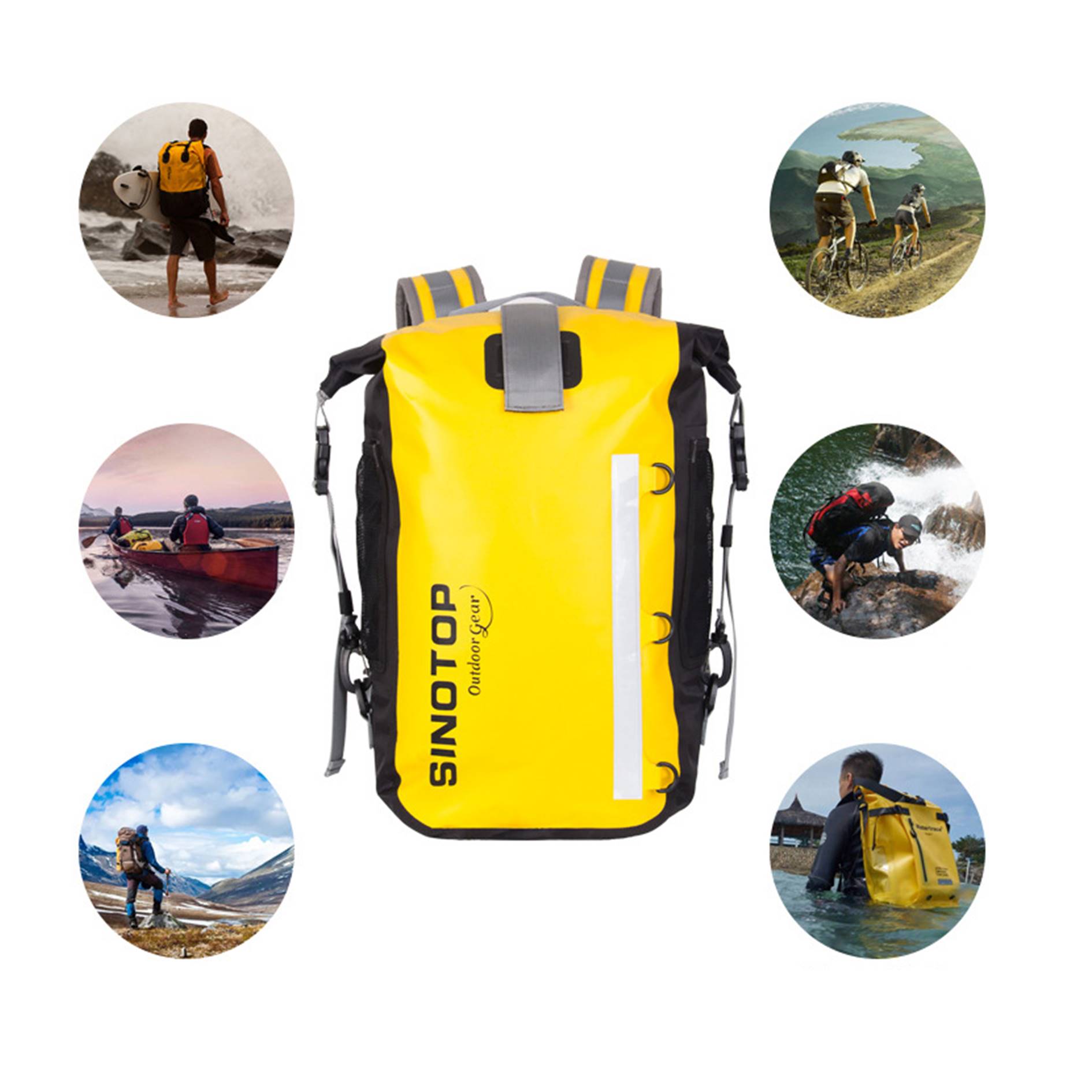 Cycling Sports Waterproof Travel 25L Backpack 2
