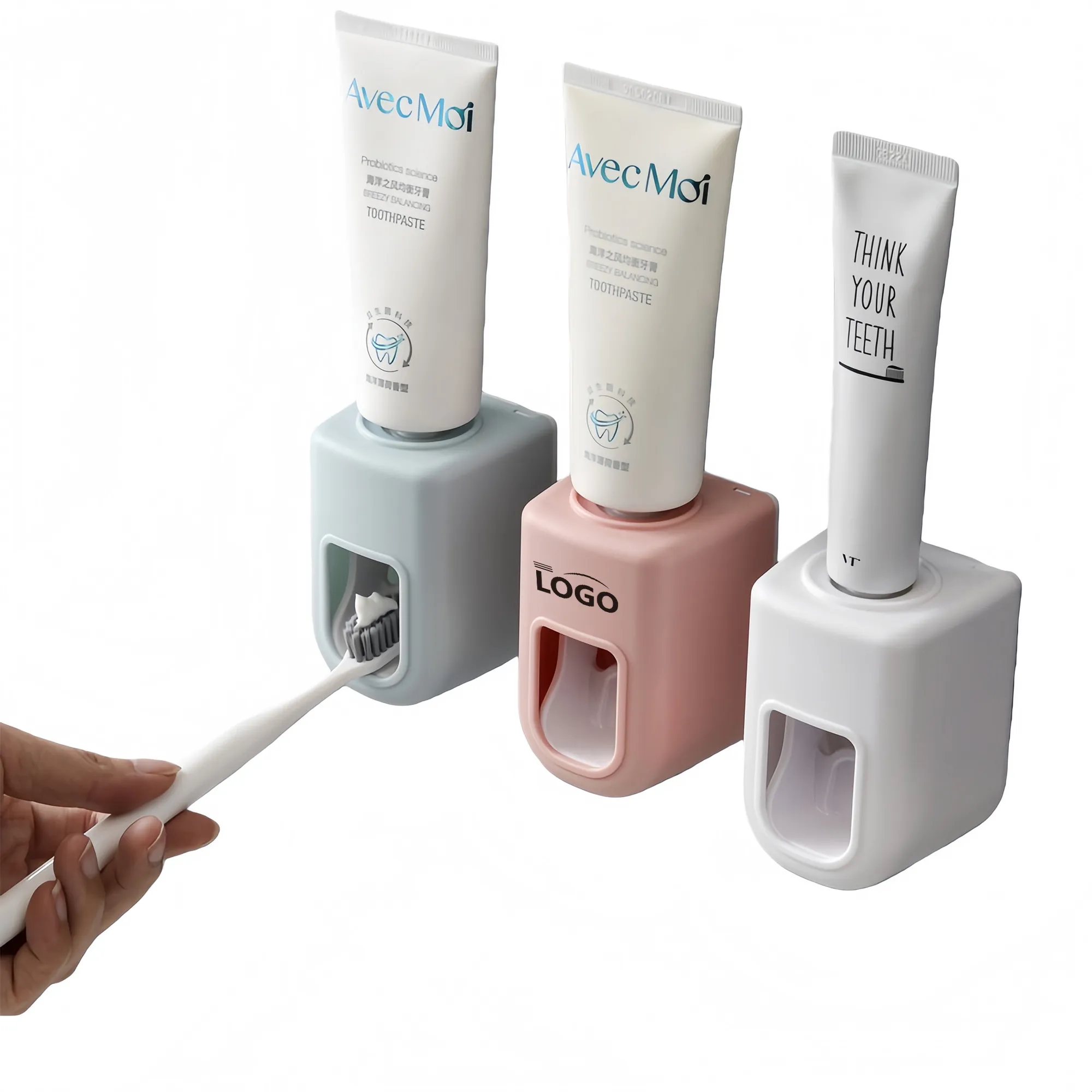 Automatic Toothpaste Dispenser No Drill Mount