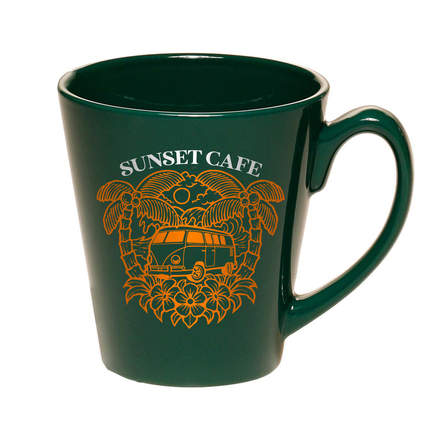 12 oz. Ceramic Lotta Latte Mug (2 Color Imprint) 11