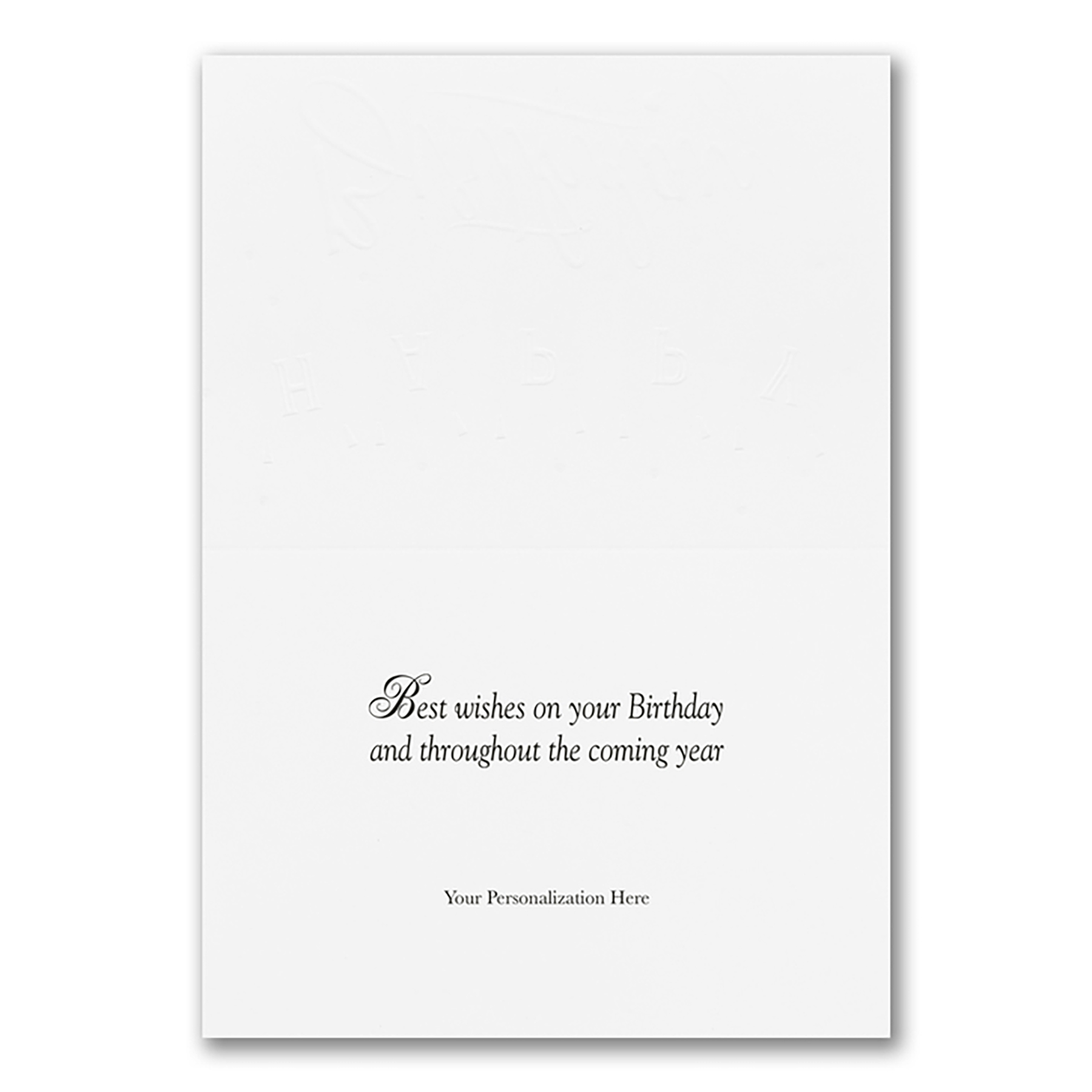 Banner Year Birthday Card 3