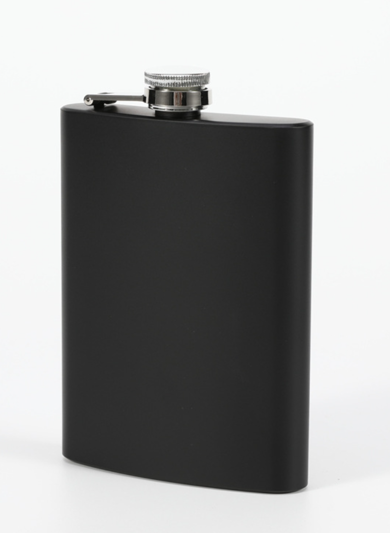 8 oz Stainless Steel Hip Flask 2