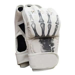 Latex Half-Finger Boxing Gloves w/ Open-Palm Design 11