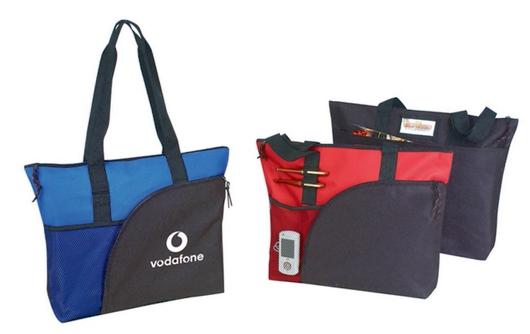 Deluxe Zippered Tote Bag 2