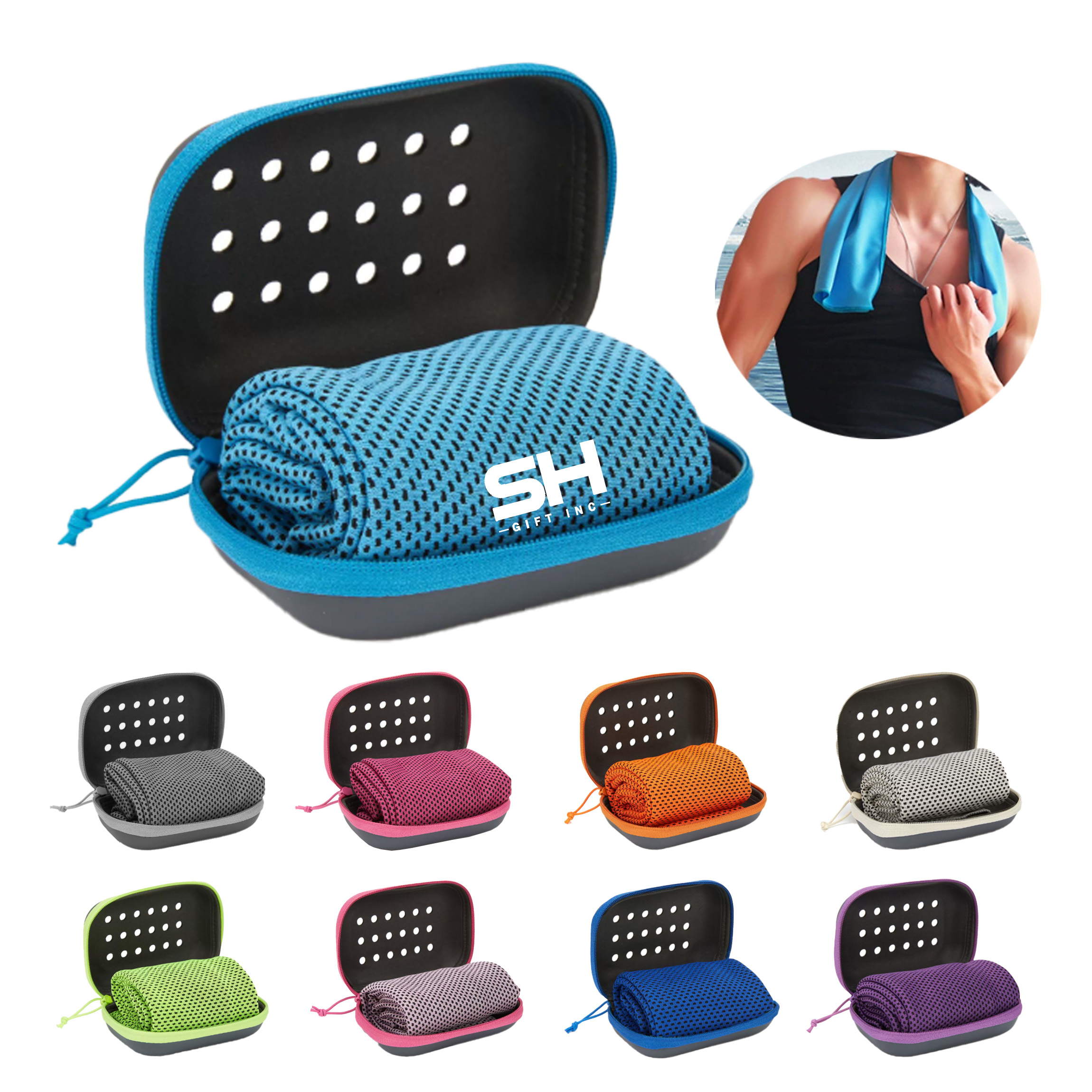 EVA Boxed Outdoor Fitness Towel 1