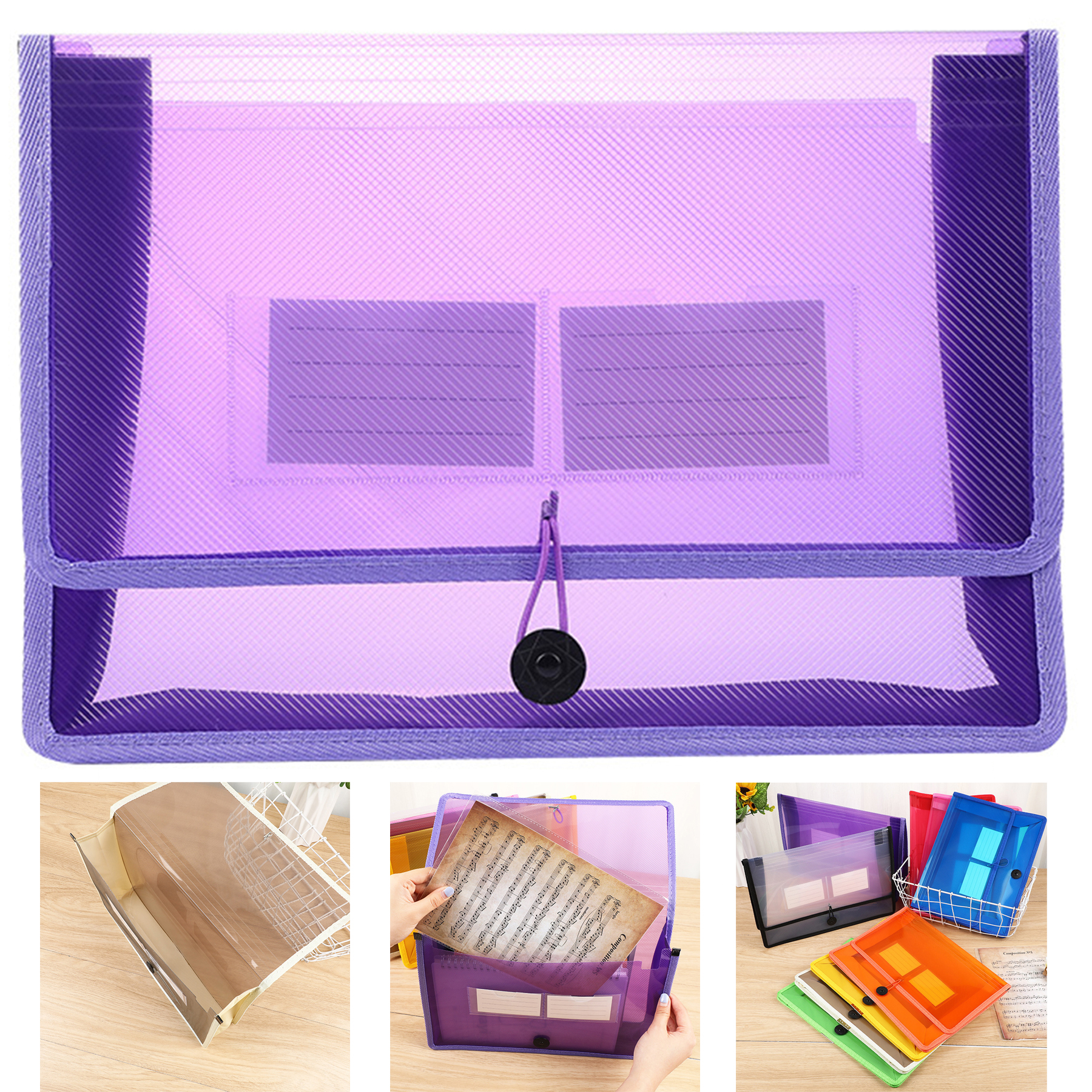 File Folder Organizer Document Holder