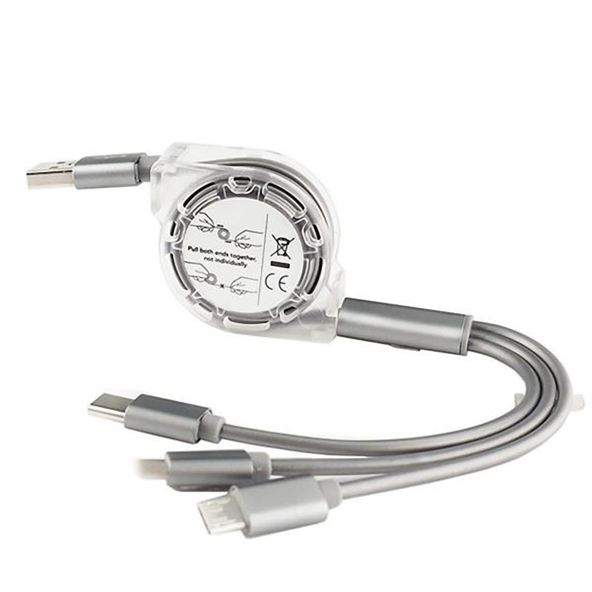 Universal 3-in-1 USB Charging Cable 6