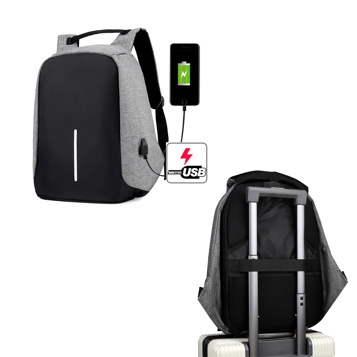 Usb Charging Waterproof Backpack 4