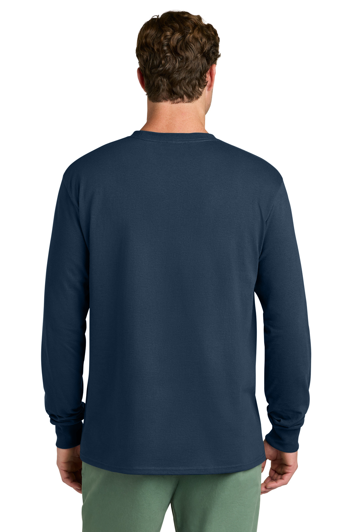 Port & Co Long Sleeve Core Cotton Tee. PC54LS 307