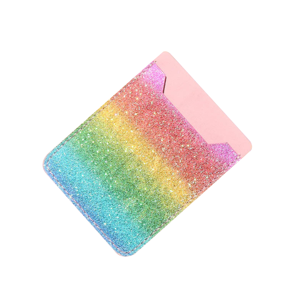 Sequin Design Cell Phone Wallet Card Holder 2