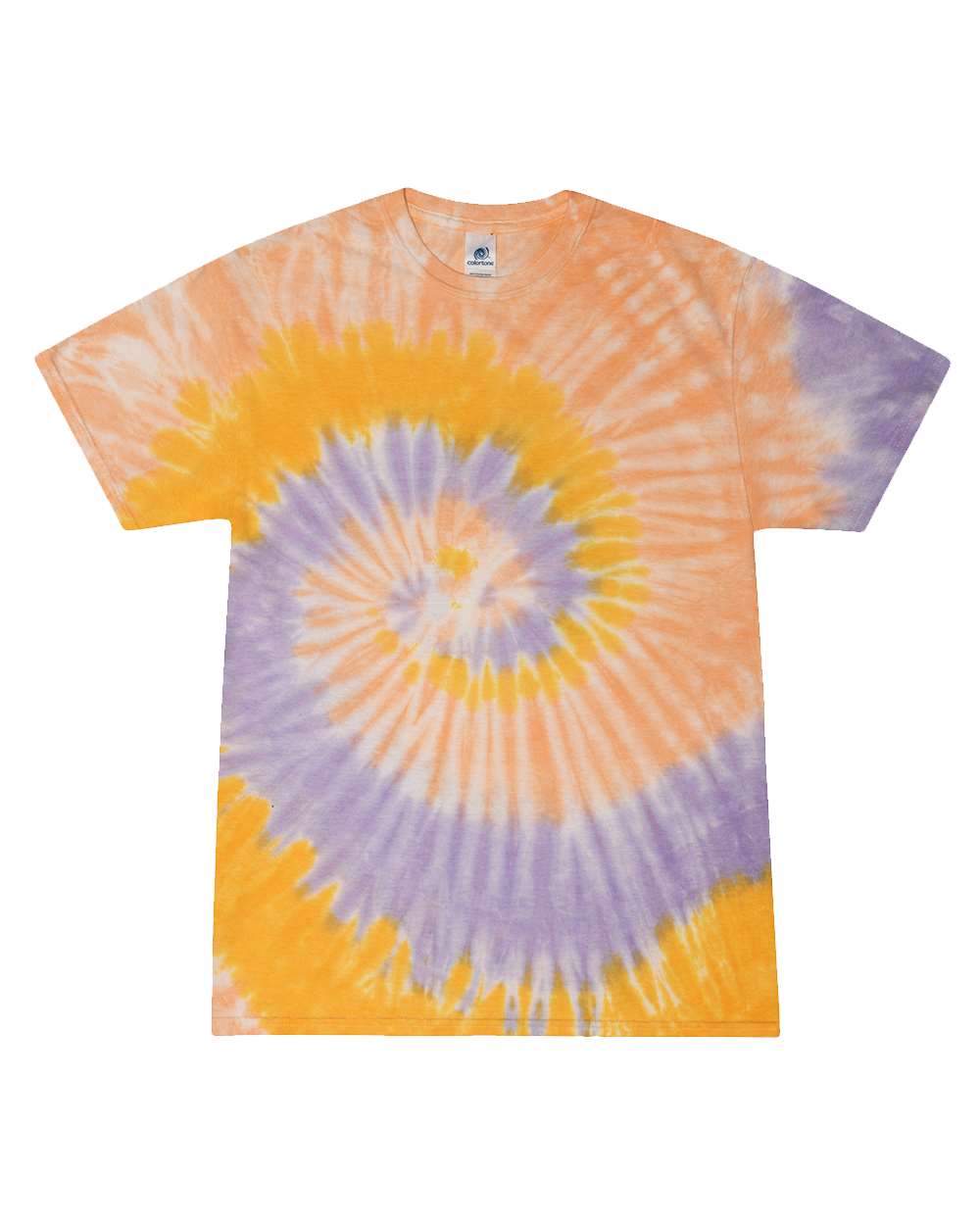 Unisex Multi-Color Tie-Dyed T-Shirt - 1000 87