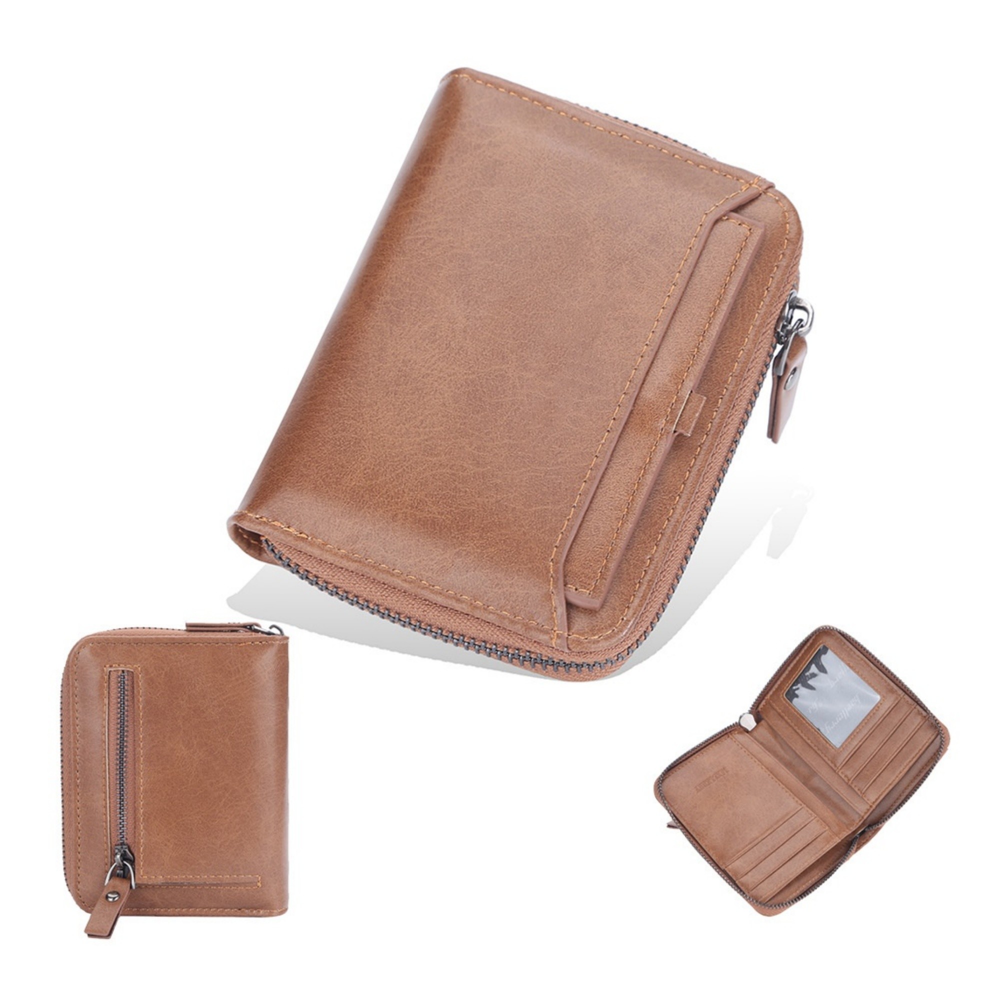 Men's Faux Leather Wallet 5