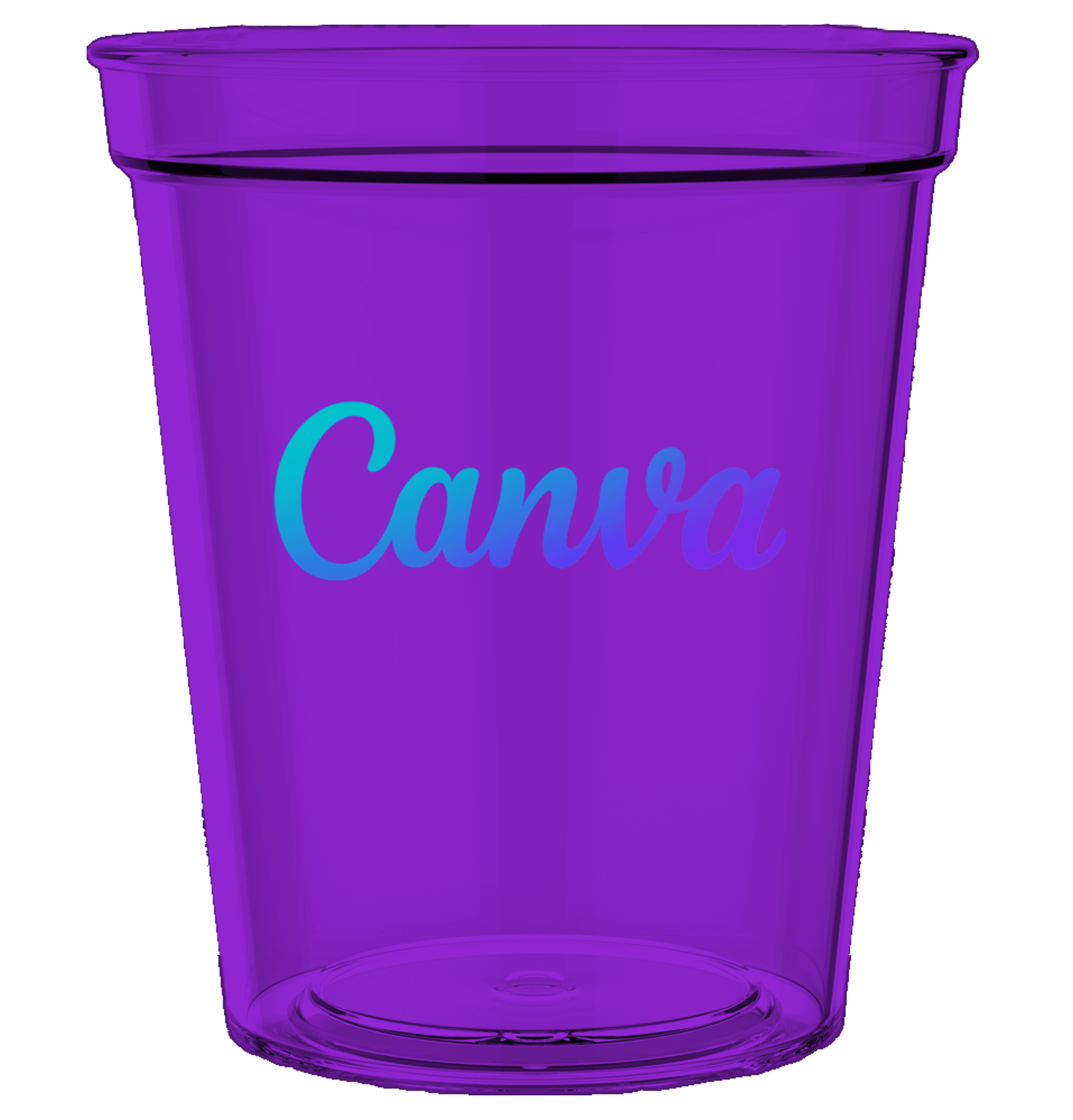16 Oz. Translucent Stadium Cup, Digital 3