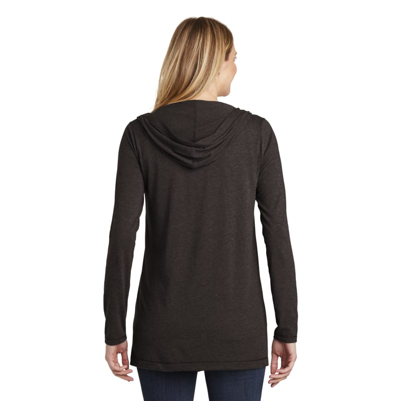 District Women's Perfect Tri Hooded Cardigan. 7