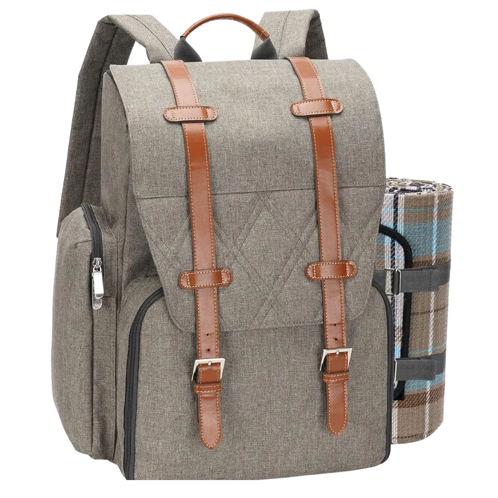 4-Person Insulated Cooler Picnic Backpack 7