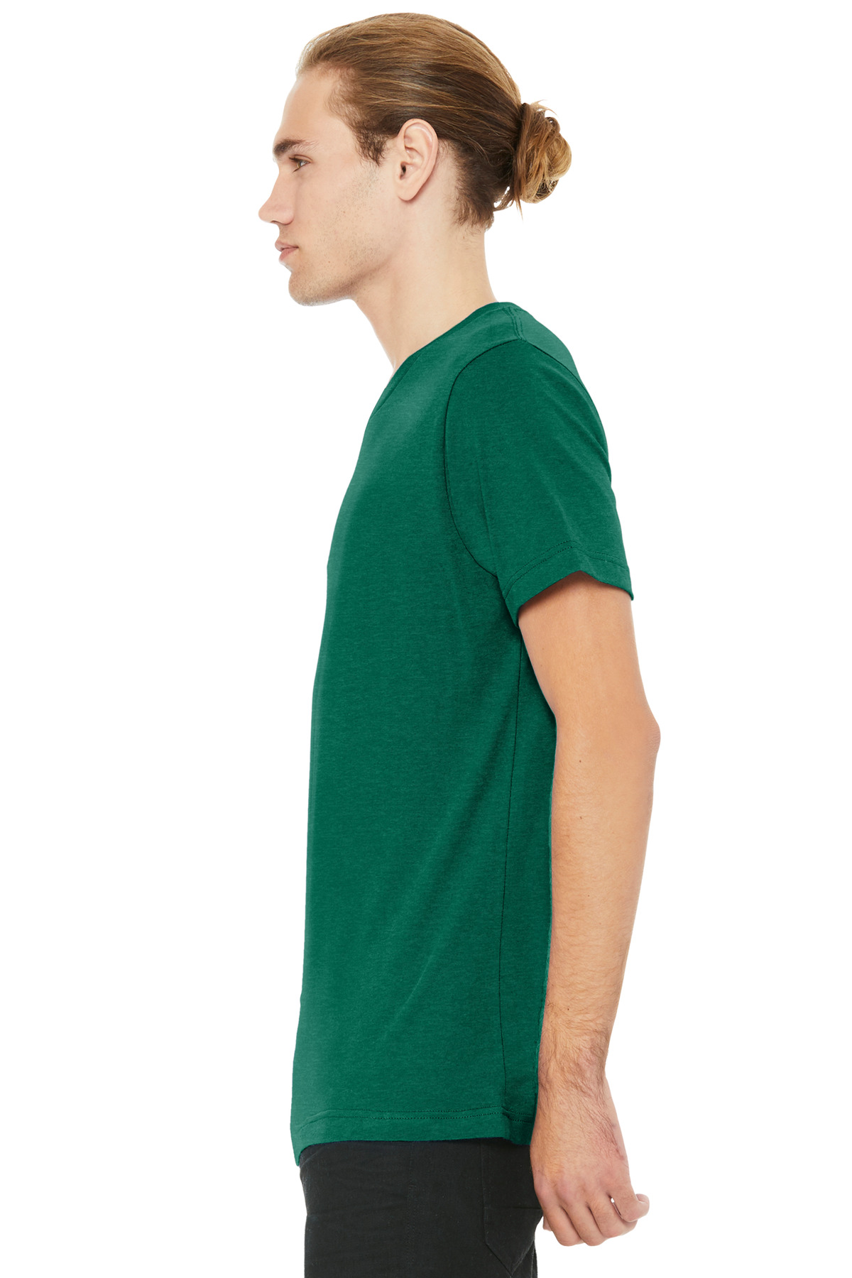 BELLA+CANVAS Unisex Heather CVC V-Neck Tee BC3005CVC 62