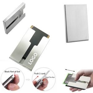 Stainless Steel Business Card Case 4