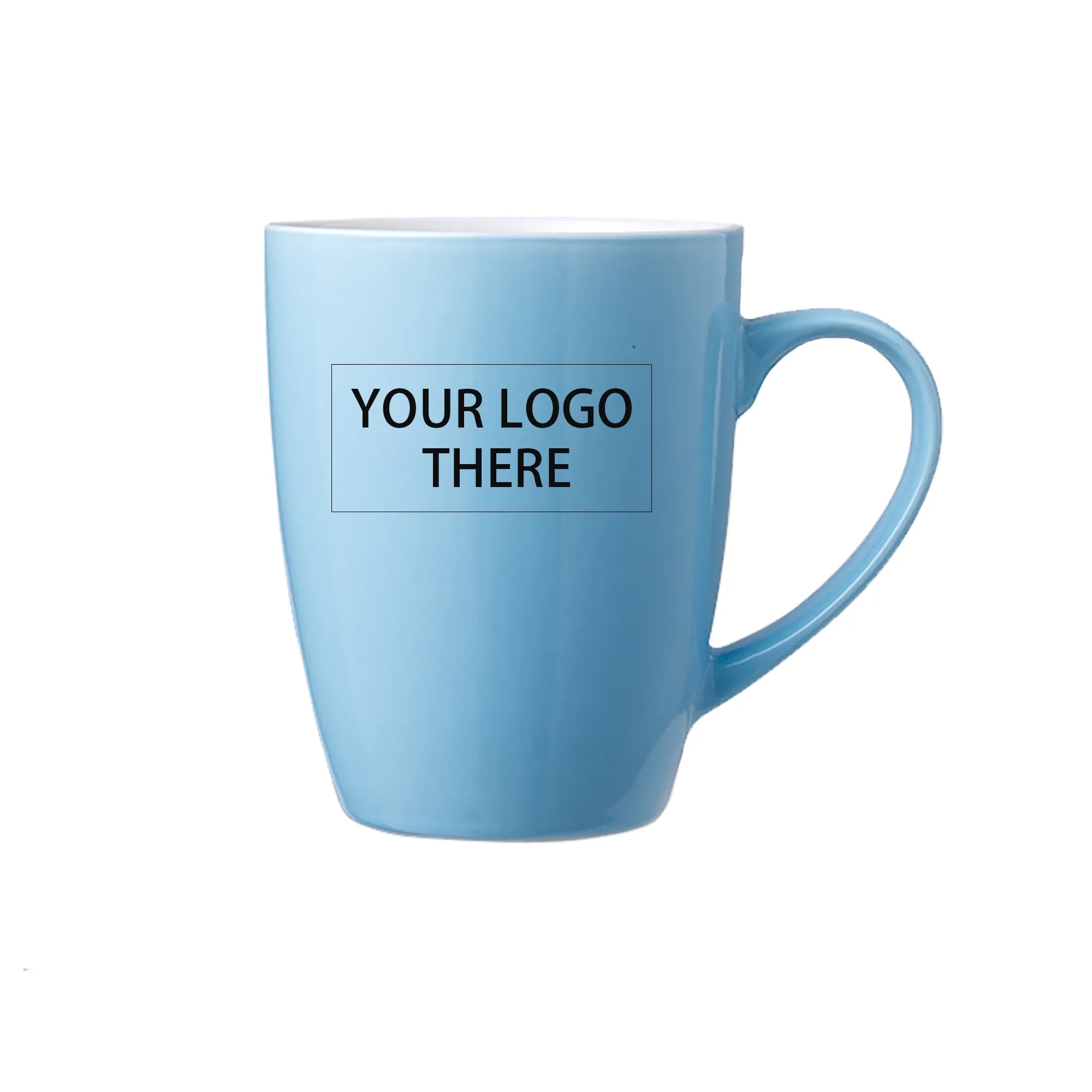 11.8OZ. Classic Drum Ceramic Coffee Milk Mug 8
