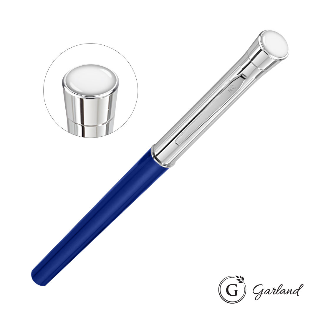Garland® Monogram Custom Empire Felt Tip Pen - Chrome Accent 12