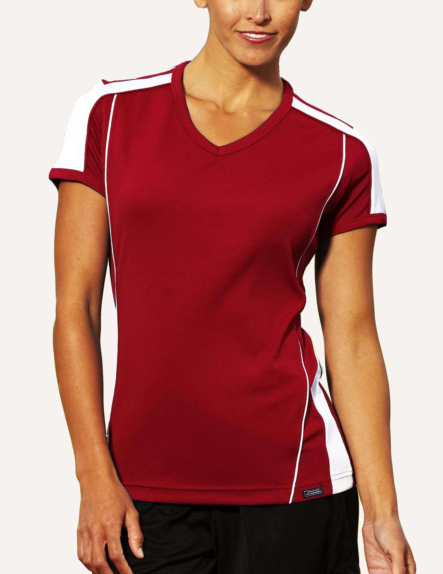 Ladies' Velocity Birds Eye Tee Shirt 9