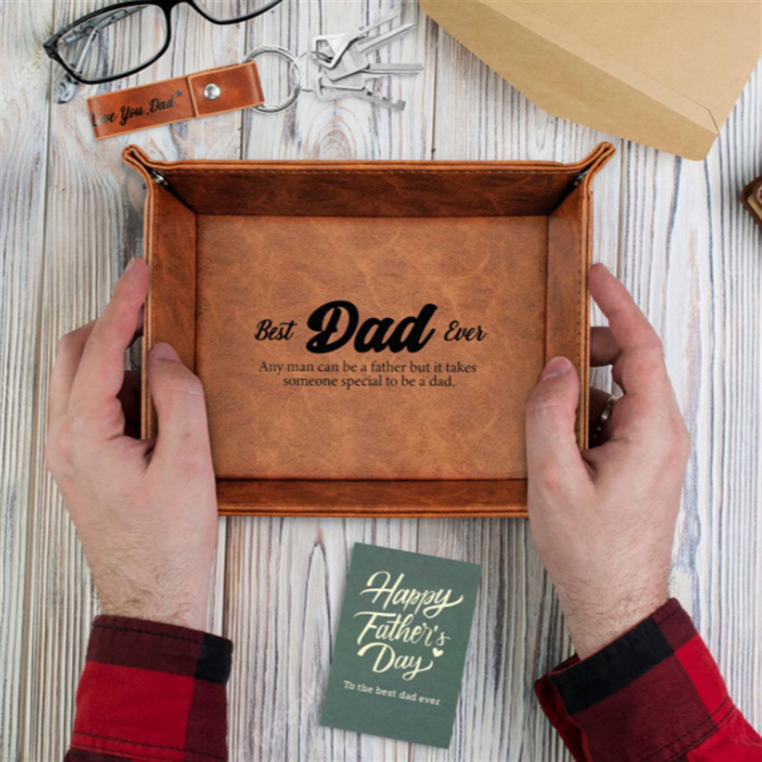 Jewelry Tray Unique Birthday Gifts for Stepdads Husband Men 6