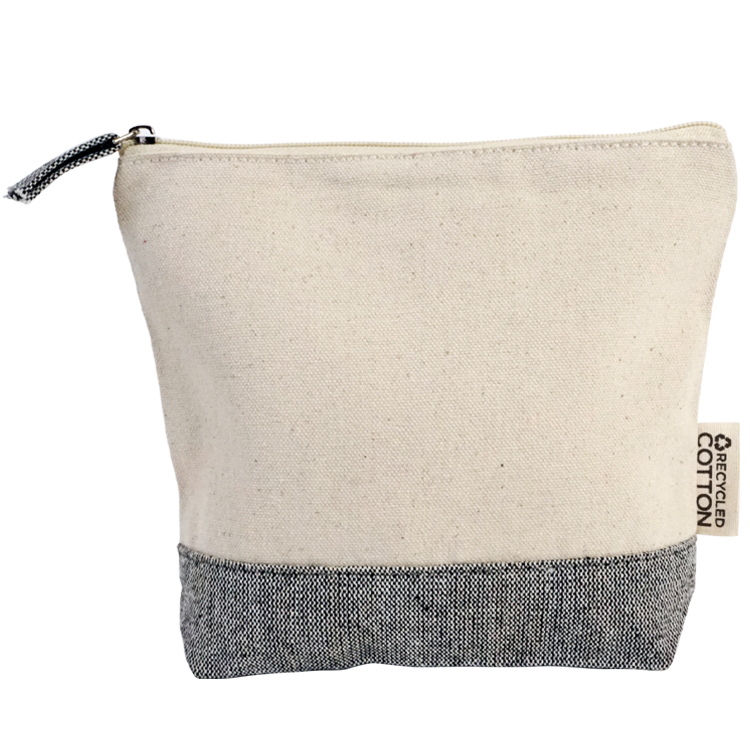 Baltimore Recycled Cotton Two Tone Everyday Pouch 8