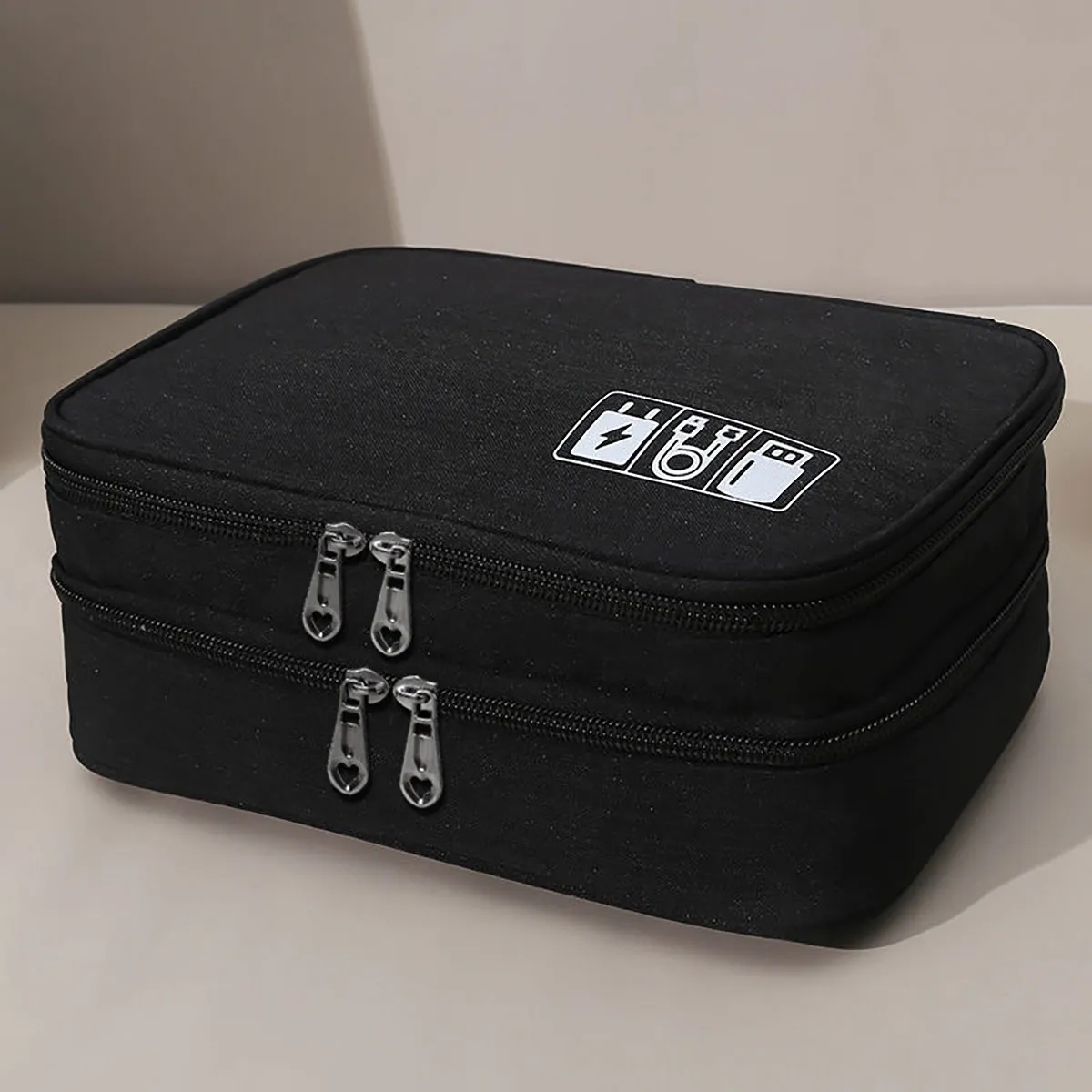 Water Resistant Electronics Organizer Travel Case 2