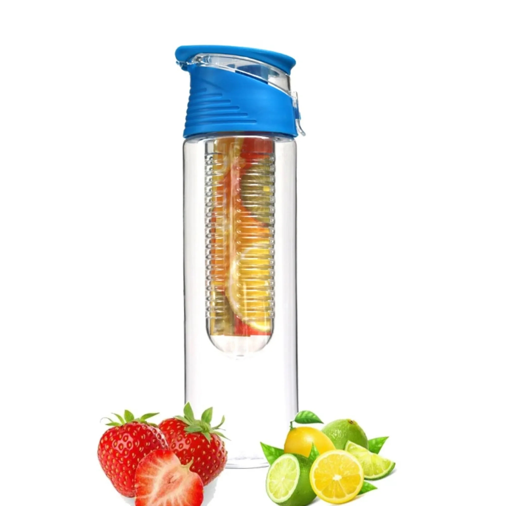Plastic Fruit Tea Water Bottle with Carrying Handle 11