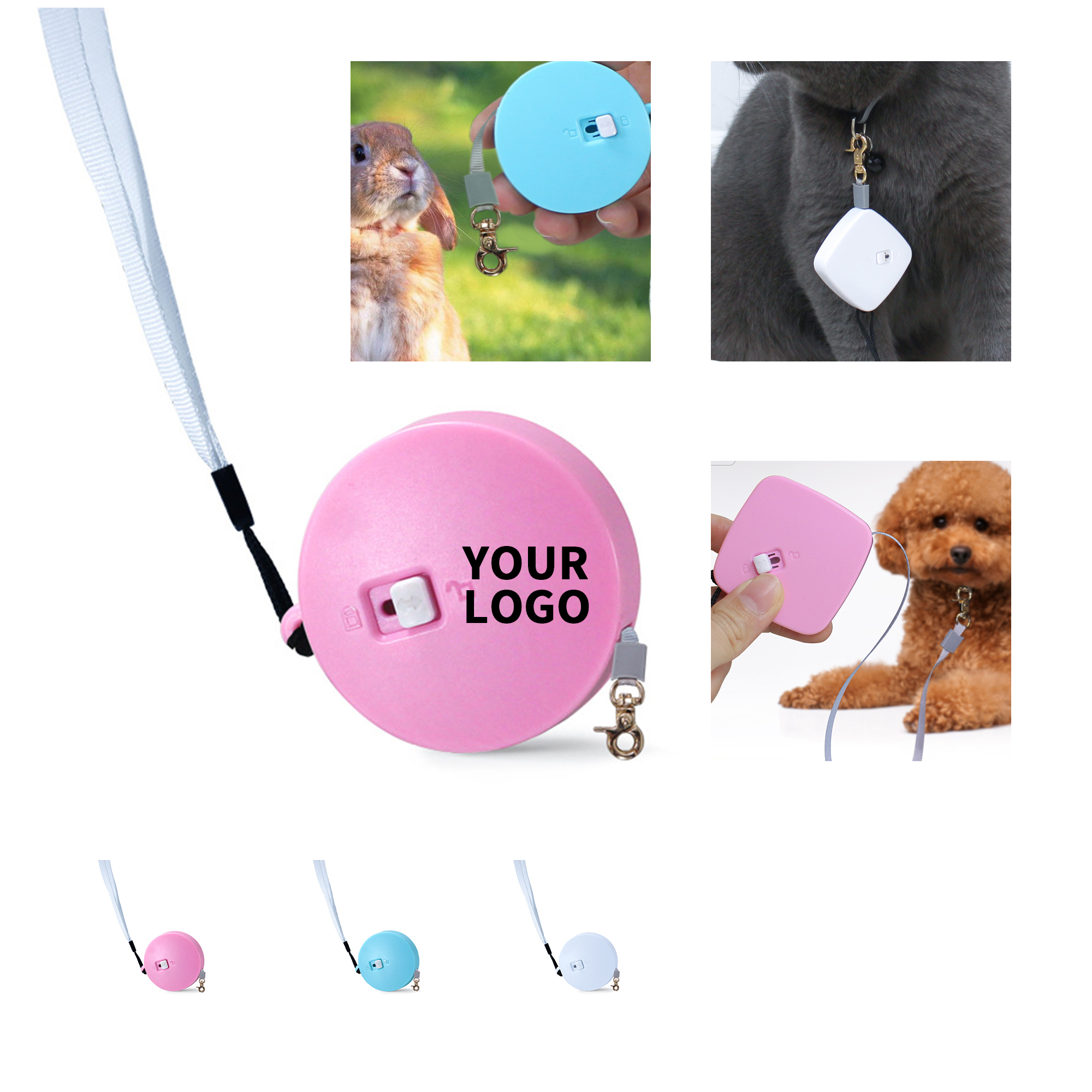 Portable Retractable Leash For Small Pet 3