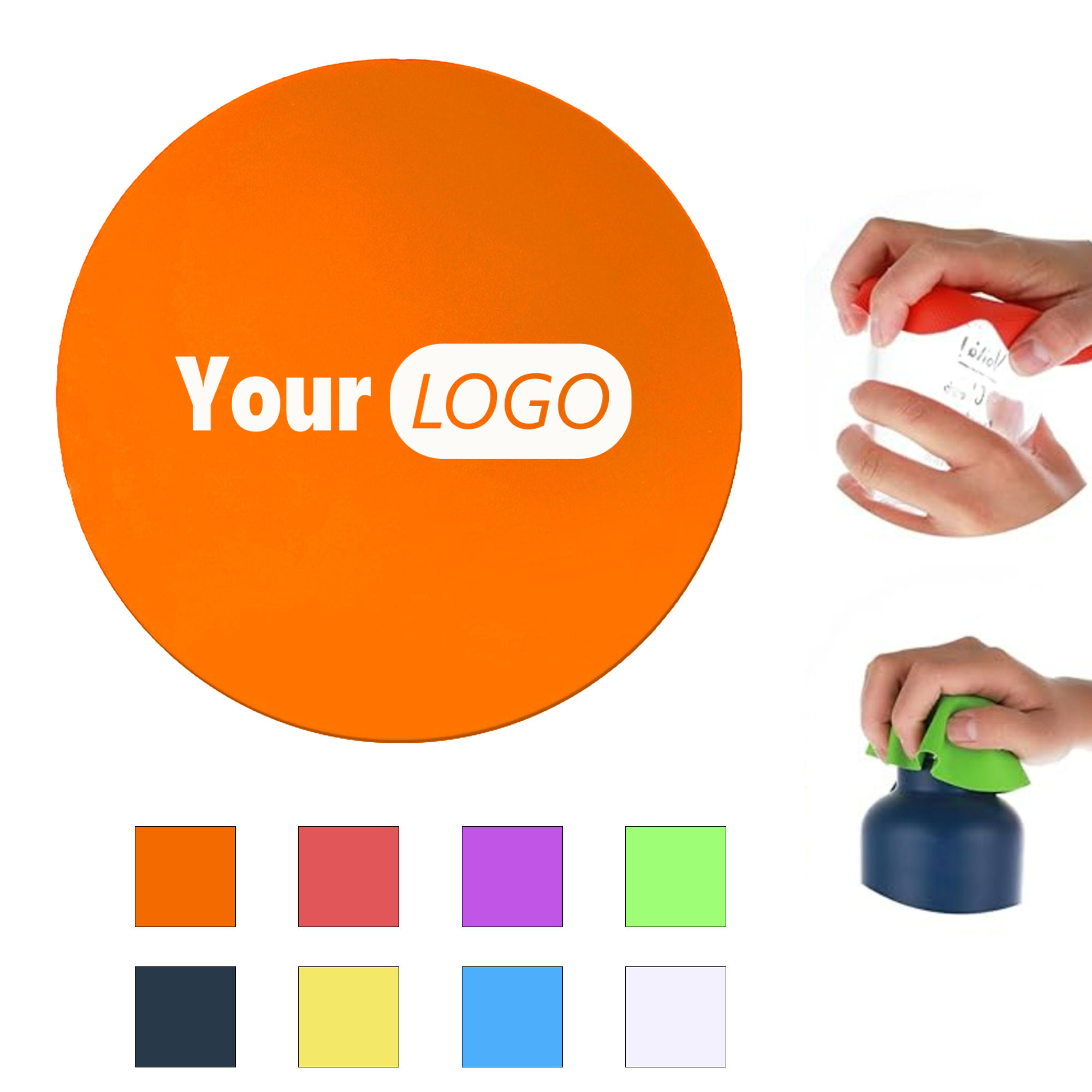 Silicone Jar Gripper Pads Bottle Lid Opener 5