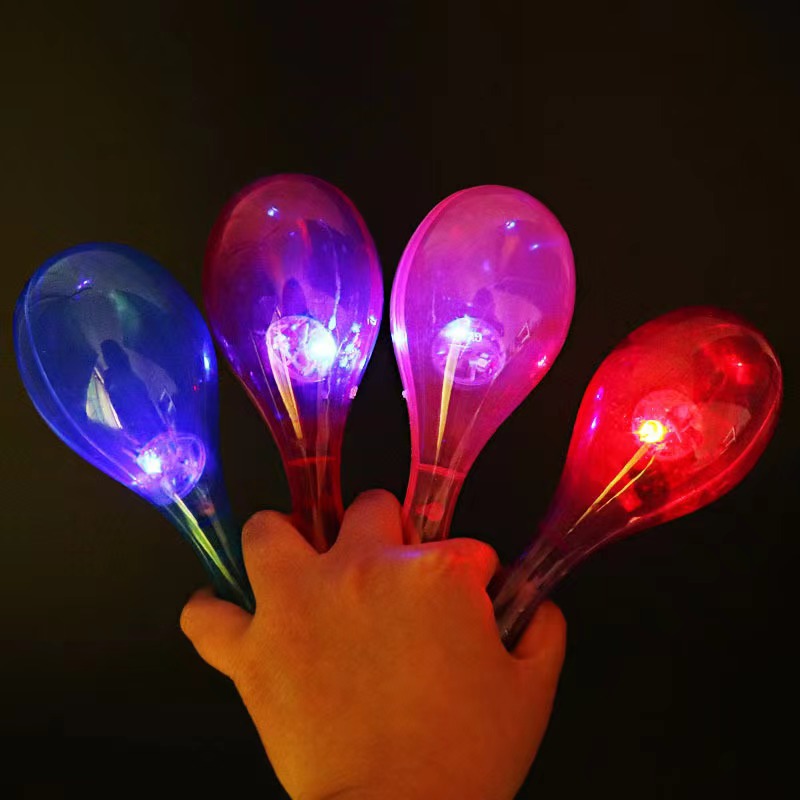 Light up LED Translucent Maracas Shaker 3