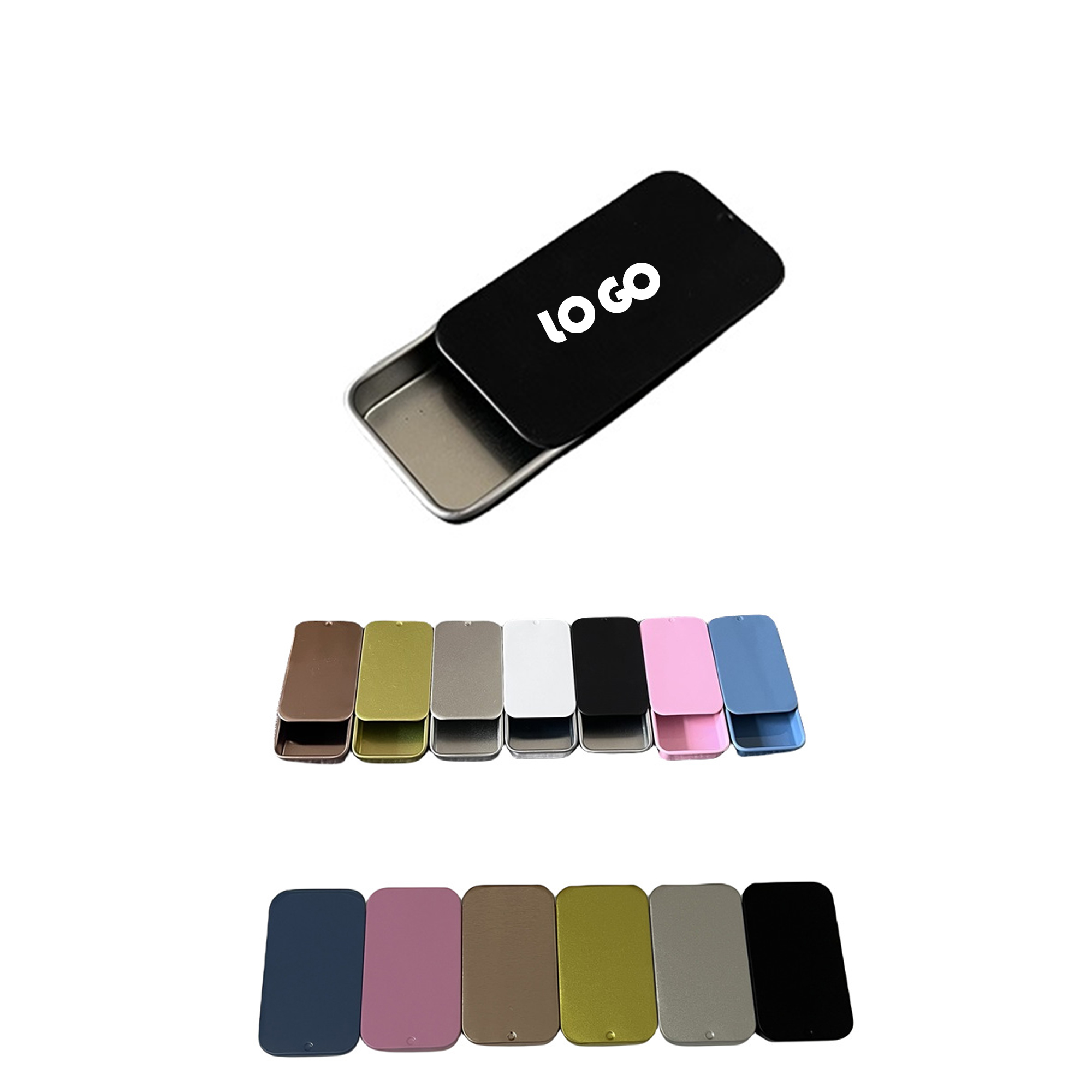 Small Storage Tin Box 2