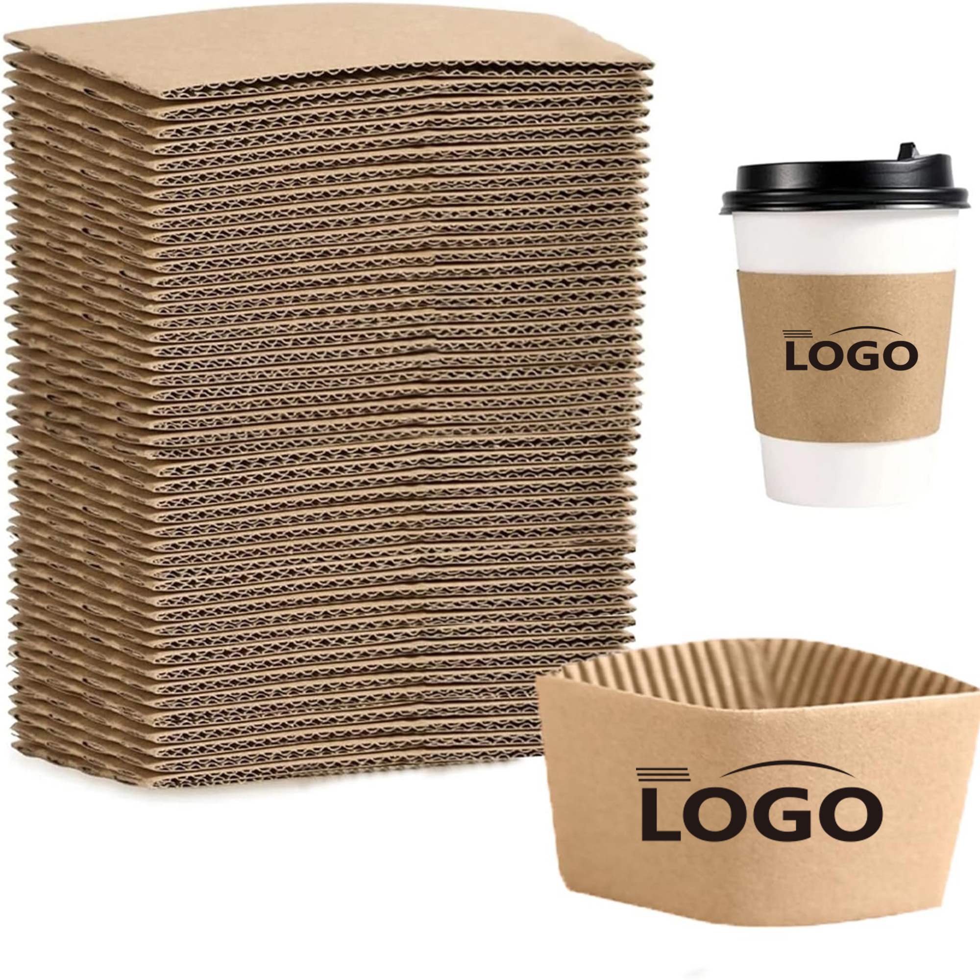 Cup Double Corrugated Coffee Sleeves 4