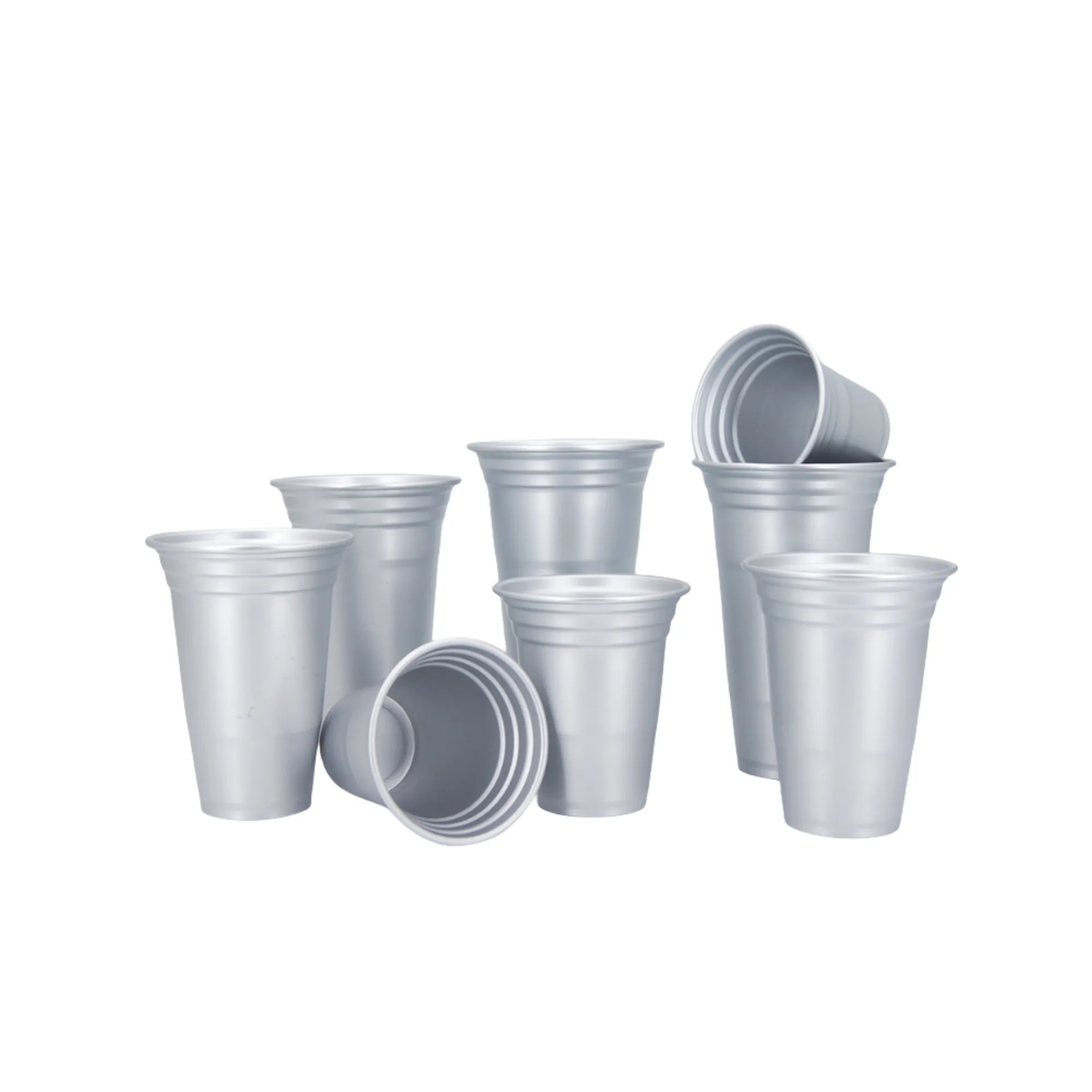 16.9 Oz Custom Logo Aluminum Reusable Stadium Party Beer Cup 5