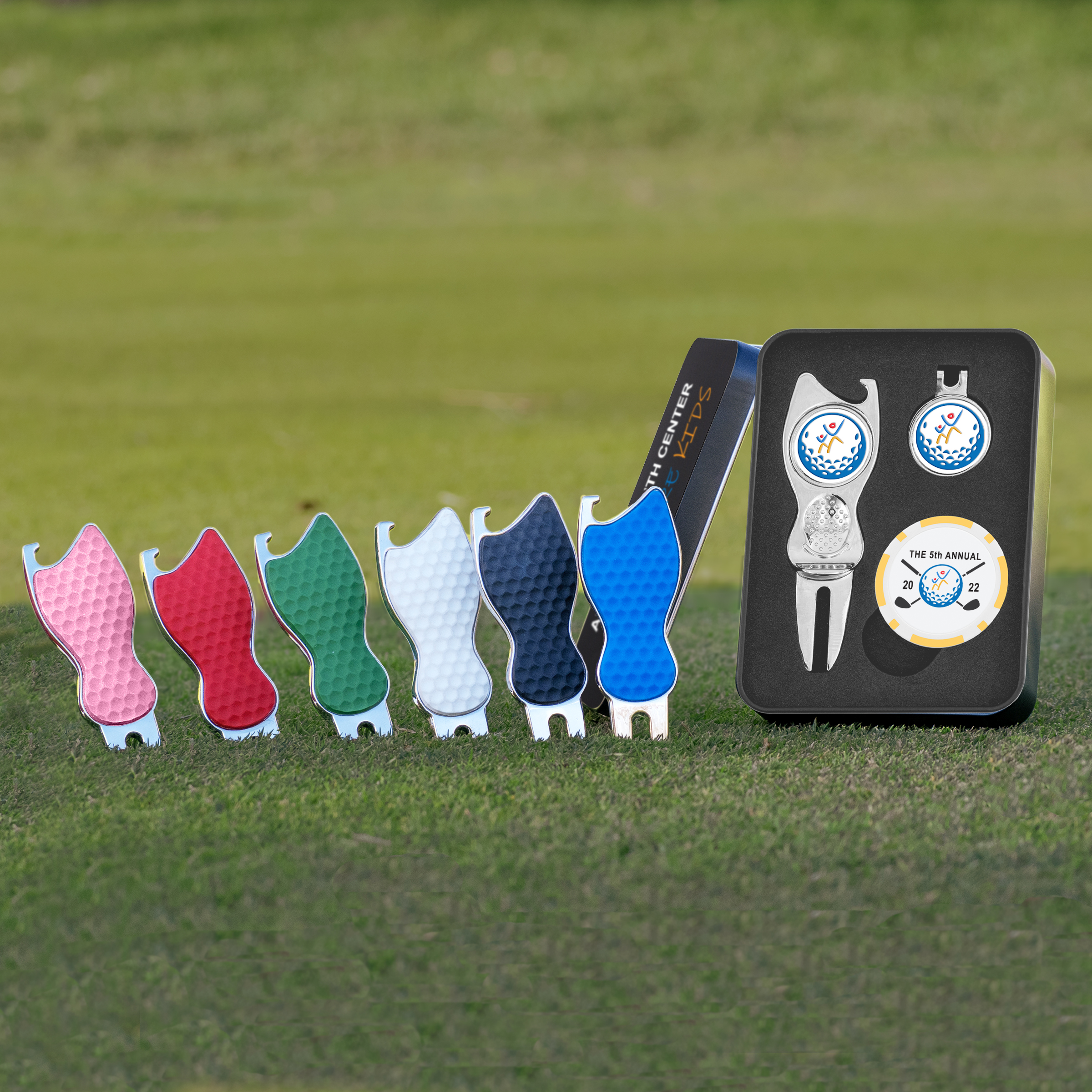 Contour Divot Tool Set w/ Poker Chip 20