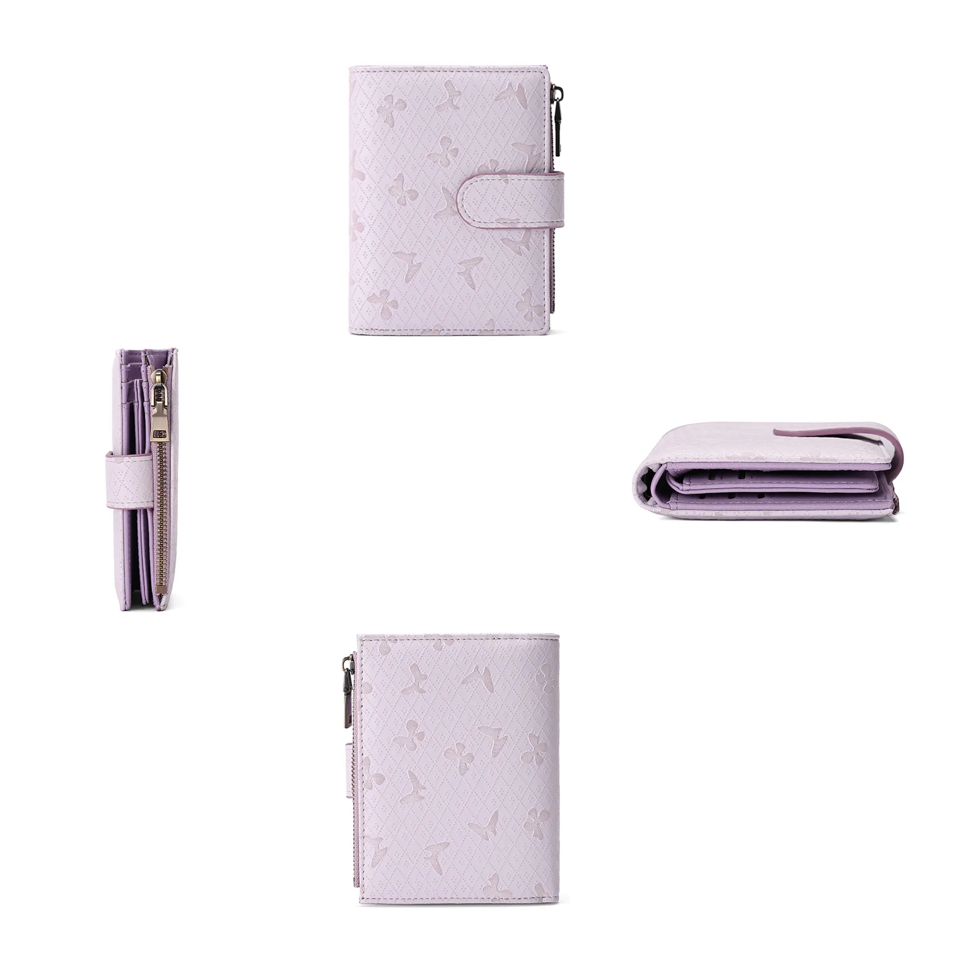 Genuine Leather Wallet RFID Blocking Multi Card Holder 3