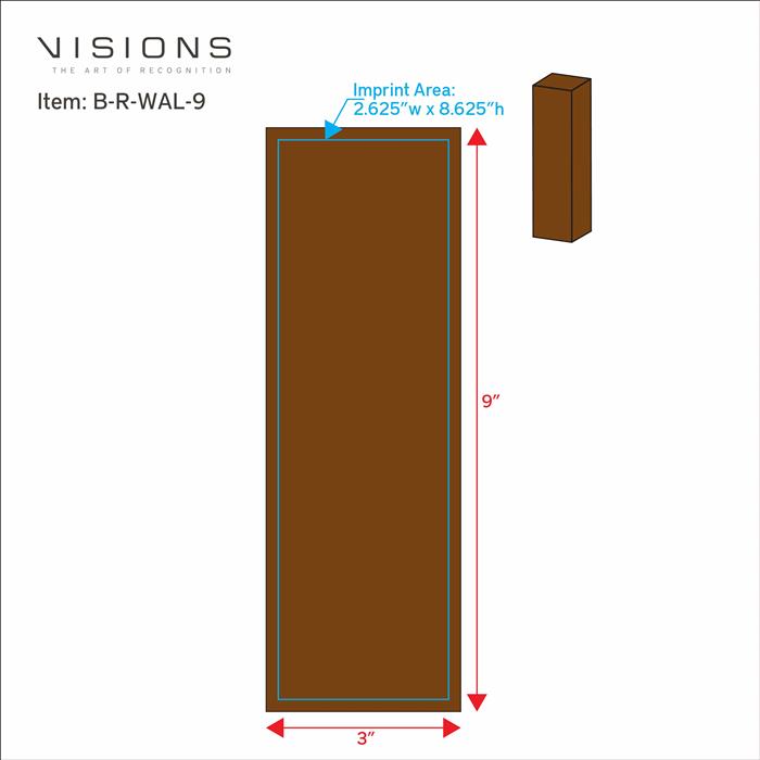 Rectangular Walnut 62