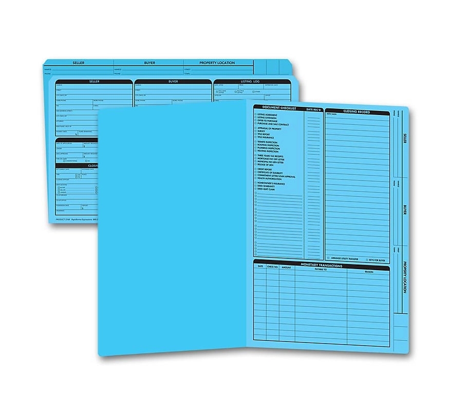 Legal size real estate folder 2