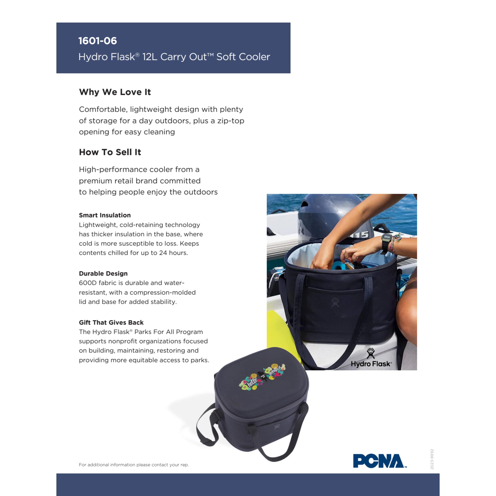 Hydro Flask® 12L Carry Out™ Soft Cooler 25