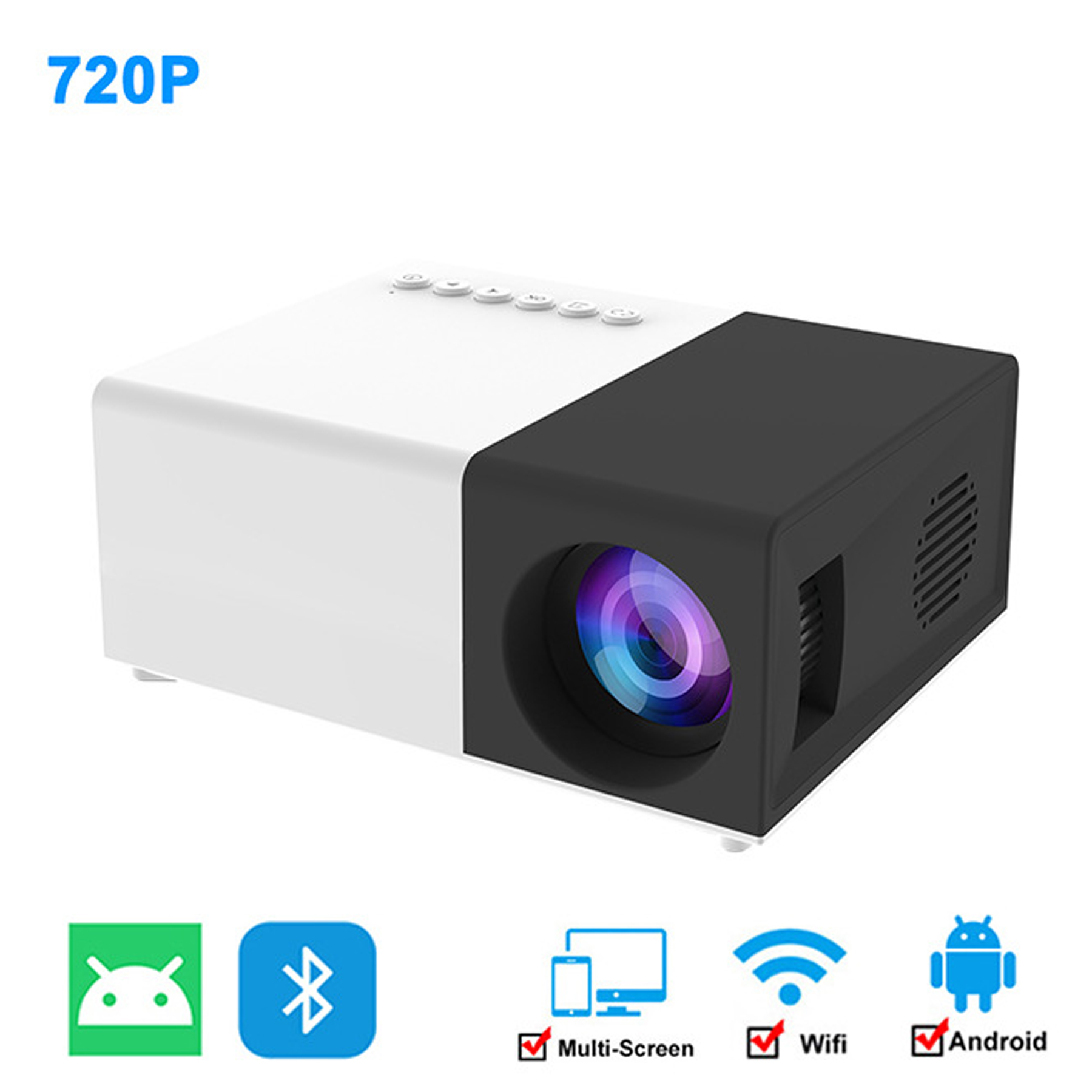 Portable 5G Mini WiFi Movie Projector 6