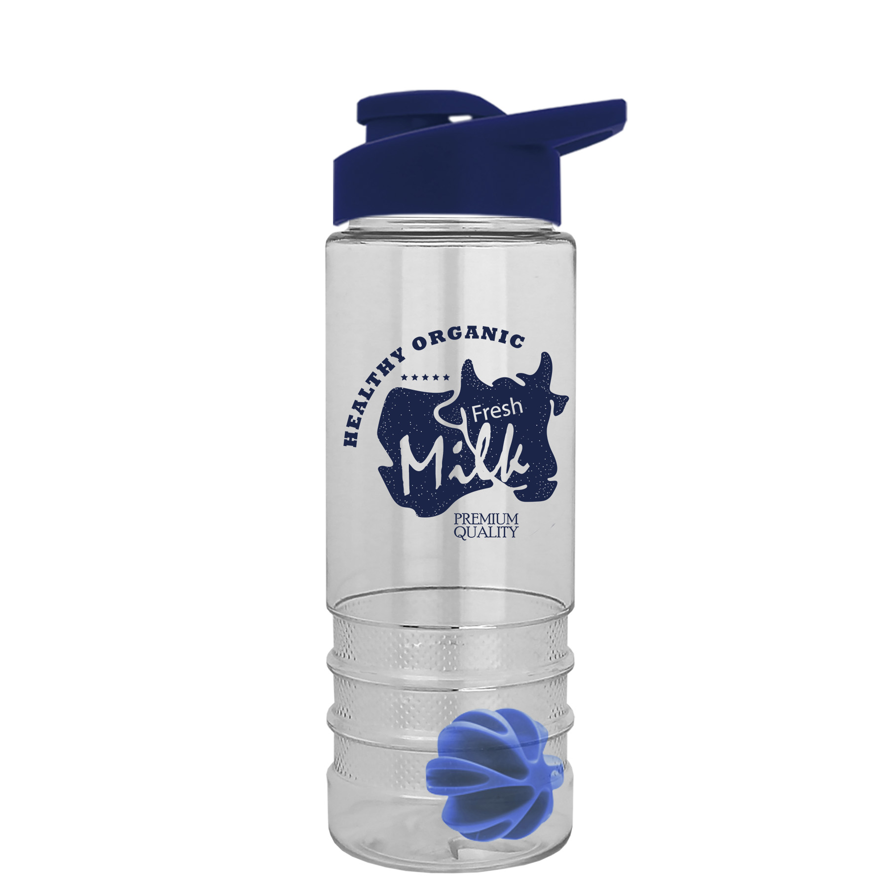 24 oz. Salute Shaker Bottle with Drink-Thru 4