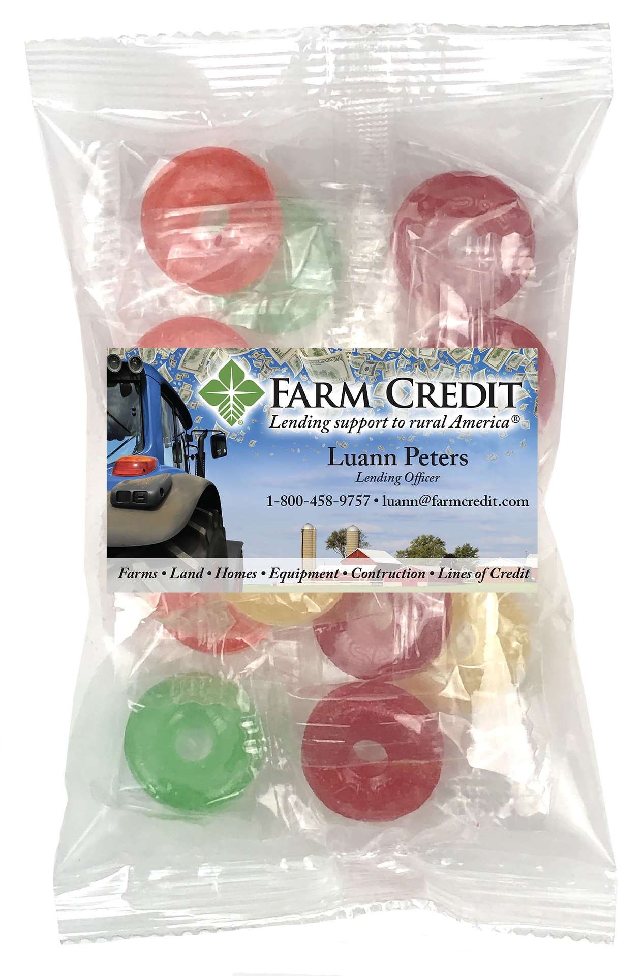 Small Snack Bag with Rectangle Magnet Premium Fill 3