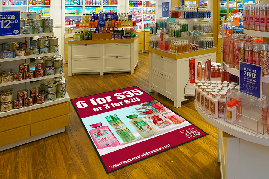 P.O.P Point-of-Purchase Logo Mat (3'x5') 2