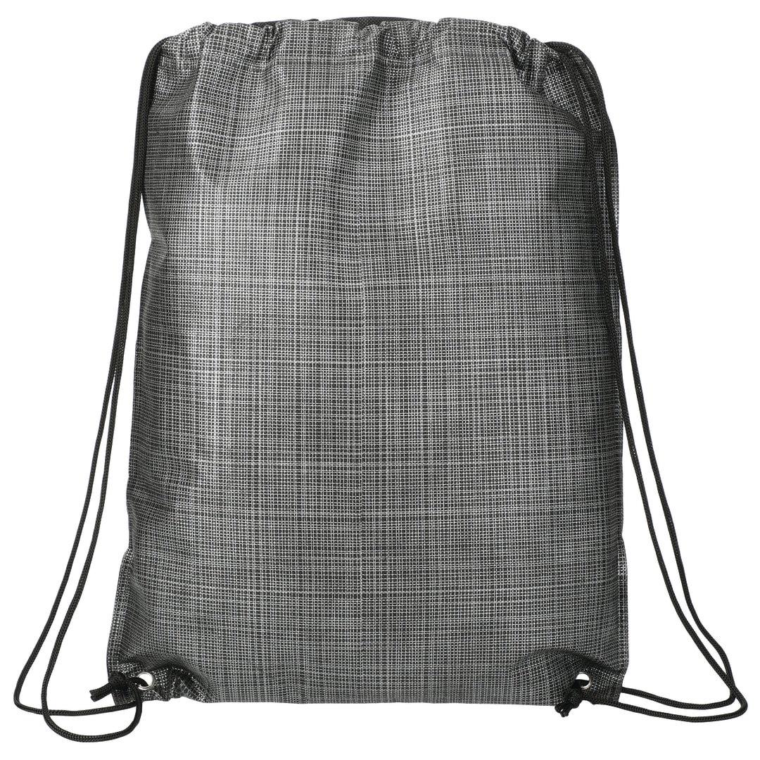 Crossweave Heat Sealed Drawstring Bag 21