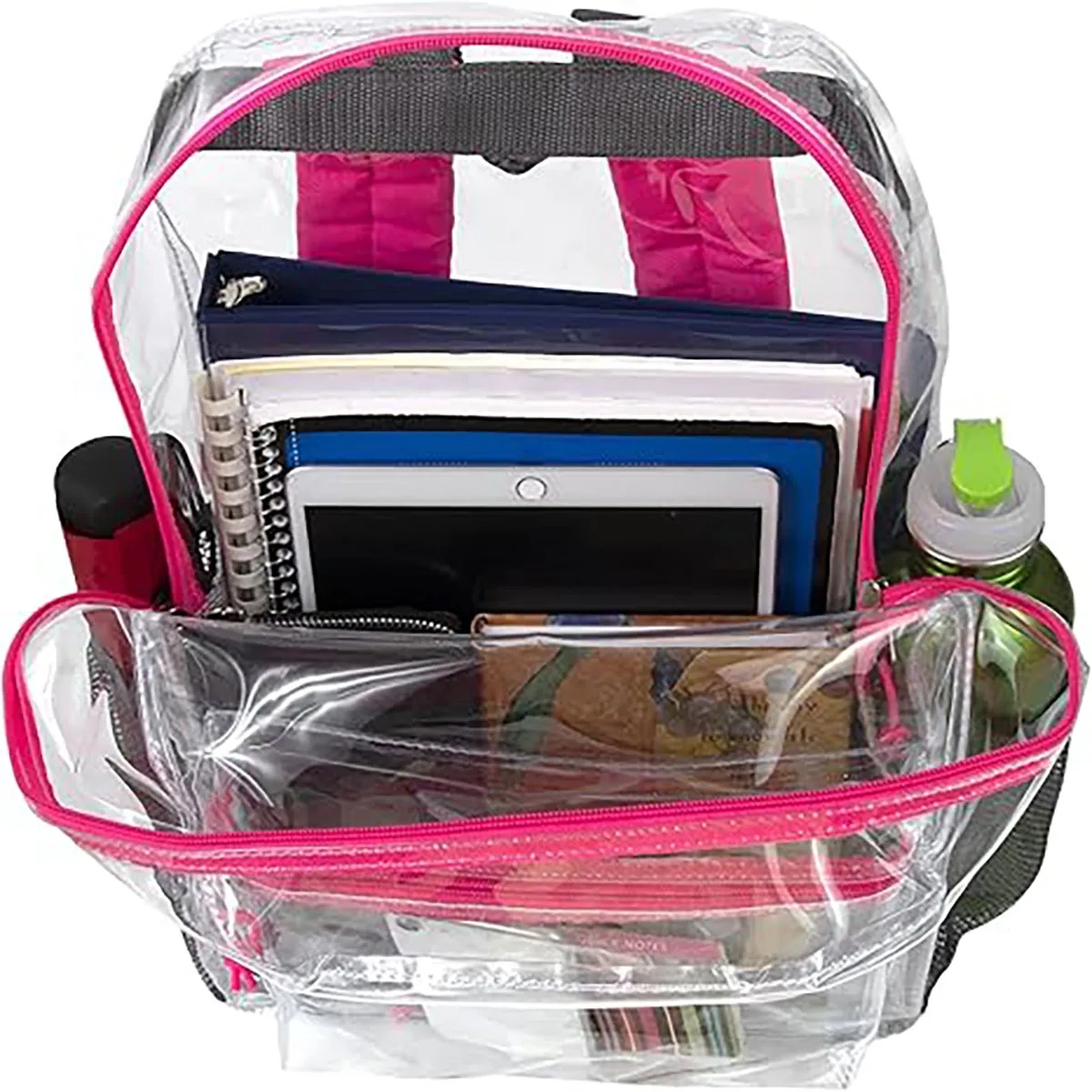 24L Stadium Approved Certified Clear Backpack 8