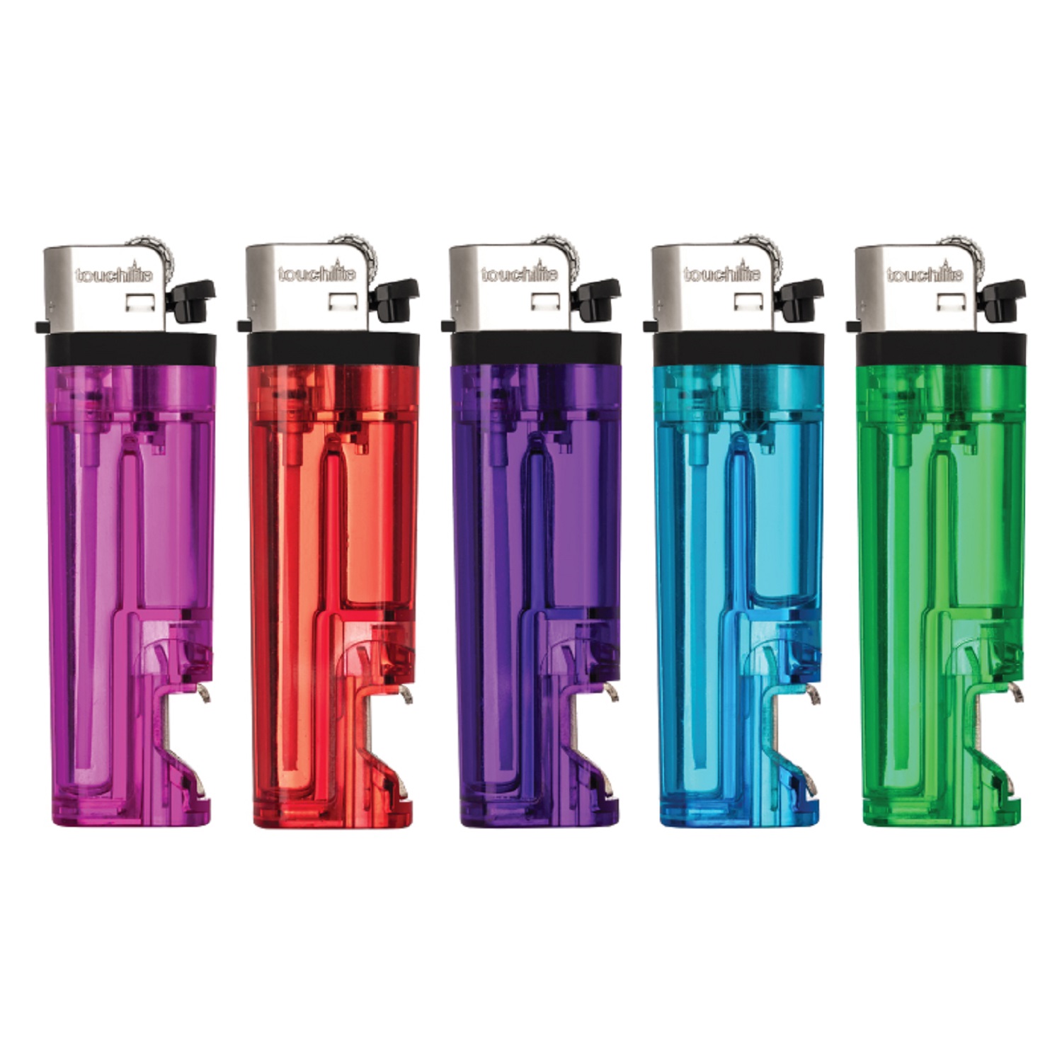 Standard Flame Lighter with Bottle Opener 16
