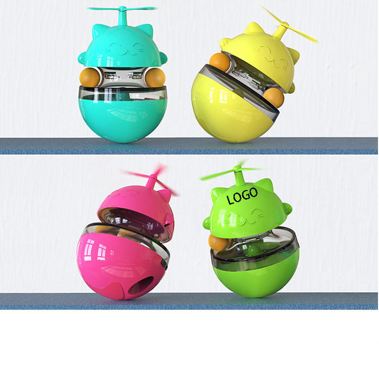 Turntable Kitten Toy Kitty Supplies Interactive Spinning Track Ball for Indoor Cats 2