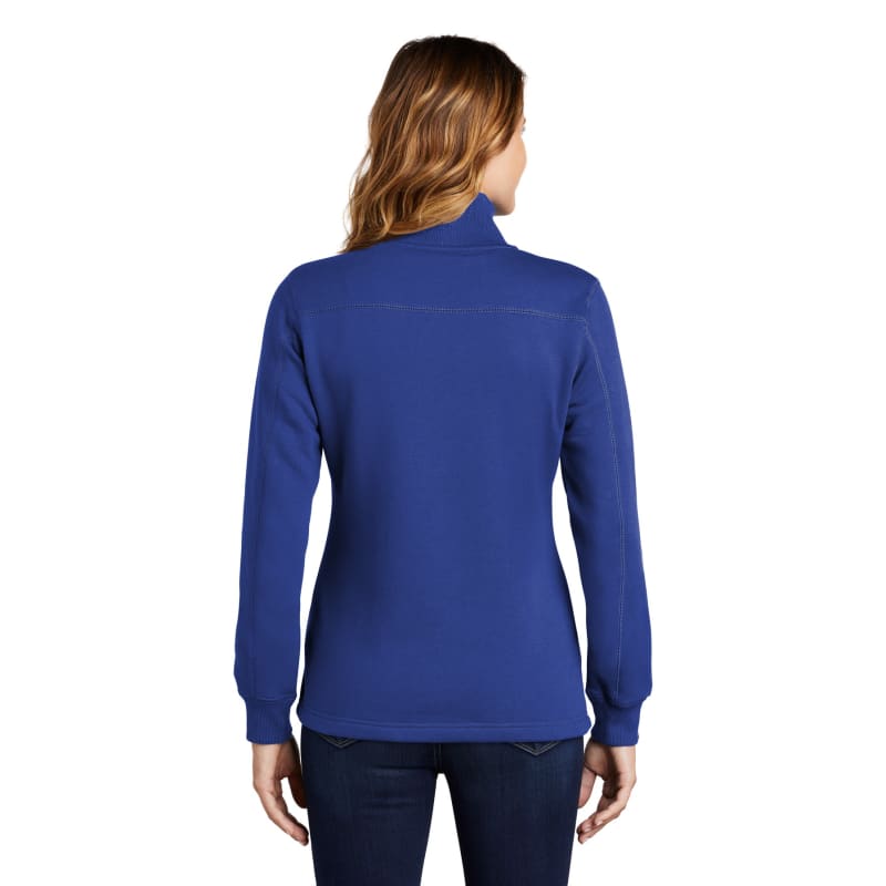 Sport-Tek Women's 1/4-Zip Sweatshirt. 5