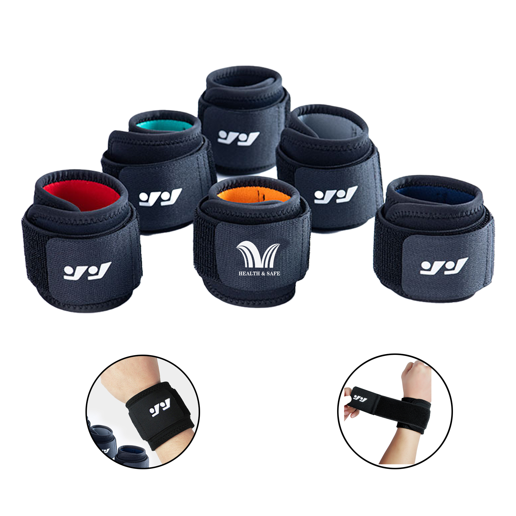 Wrist Wraps Wristband Strap for Work Fitness 1